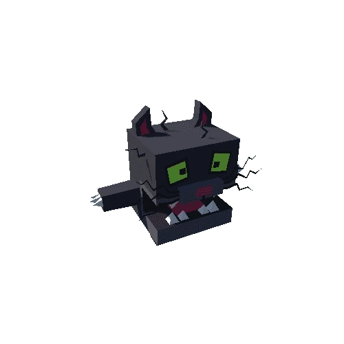 Boximon Black Cat